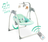 Електрическа Люлка Loop до 12кг Mint Caretero --- BebeMama