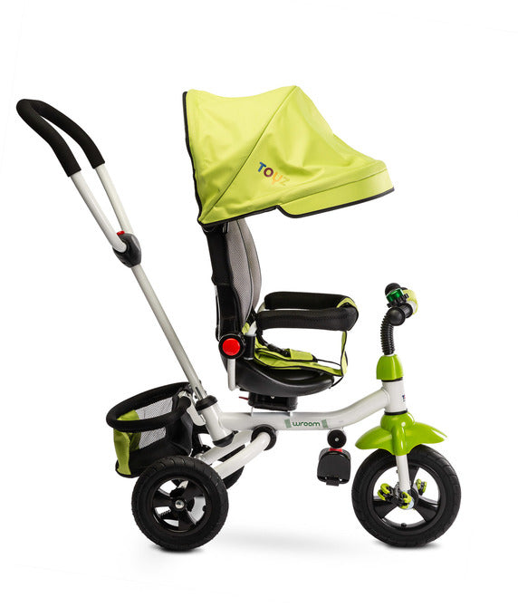 Триколка Wroom Зелен Caretero Toyz --- BebeMama
