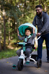 Триколка Wroom Зелен Caretero Toyz --- BebeMama