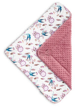 Пелена Birds Retro Pink --- BebeMama