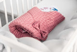 Пелена Birds Retro Pink --- BebeMama