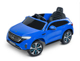 Акумулаторен Автомобил Mercedes Benz Eqc Police Син Caretero Toyz