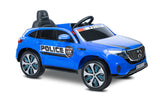 Акумулаторен Автомобил Mercedes Benz Eqc Police Син Caretero Toyz