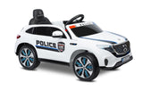 Акумулаторен Автомобил Mercedes Benz Eqc Police Бял Caretero Toyz