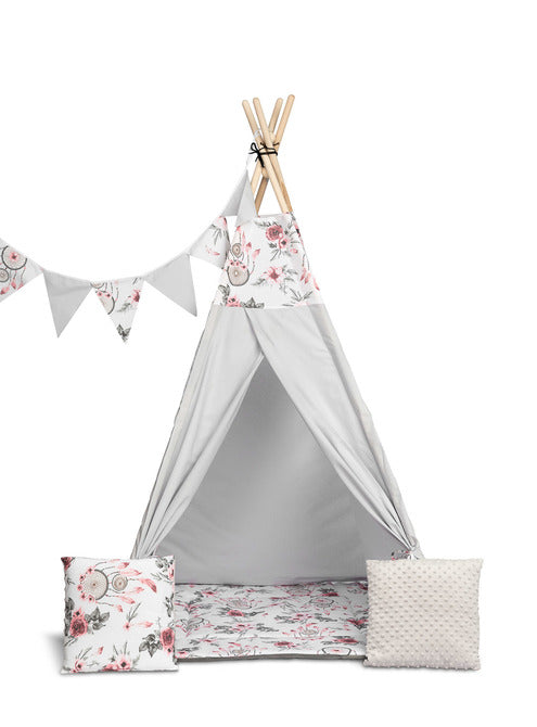 Палатка Tipi Dream Catchers Pink Caretero Toyz --- BebeMama