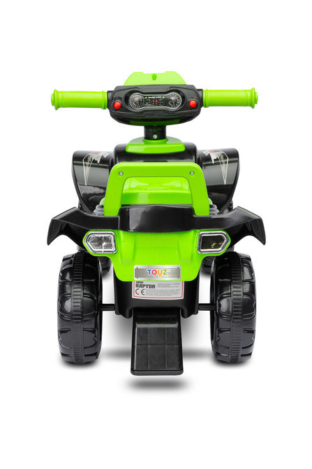 Мотор За Яздене С Четири Гуми Mini Raptоr Зелен Caretero Toyz --- BebeMama