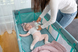 Сгъваема Кошара За Пътуване 1 Ниво Basic Beige Caretero --- BebeMama