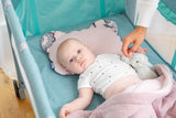 Сгъваема Кошара За Пътуване 1 Ниво Basic Beige Caretero --- BebeMama