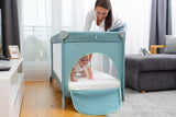 Сгъваема Кошара За Пътуване 1 Ниво Basic Beige Caretero --- BebeMama