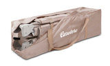 Сгъваема Кошара За Пътуване 1 Ниво Basic Beige Caretero --- BebeMama