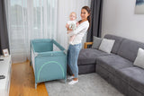 Кошарка За Пътуване Basic Plus Graphite 2 нива Caretero --- BebeMama