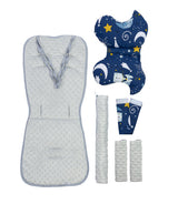 Подложка За Количка Deluxe Teddybears Navy --- BebeMama