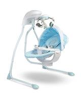 Електрическа Люлка шезлонг до 12кг Blue Caretero --- BebeMama