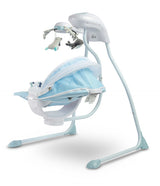 Електрическа Люлка шезлонг до 12кг Blue Caretero --- BebeMama