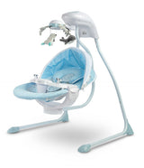 Електрическа Люлка шезлонг до 12кг Blue Caretero --- BebeMama