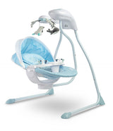Електрическа Люлка шезлонг до 12кг Blue Caretero --- BebeMama