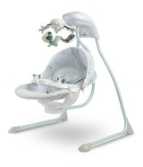 Електрическа Люлка шезлонг до 12кг Grey Caretero --- BebeMama