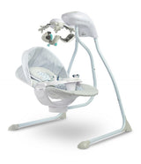 Електрическа Люлка шезлонг до 12кг Grey Caretero --- BebeMama