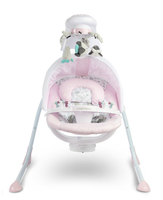 Електрическа Люлка Raffi Pink Caretero --- BebeMama