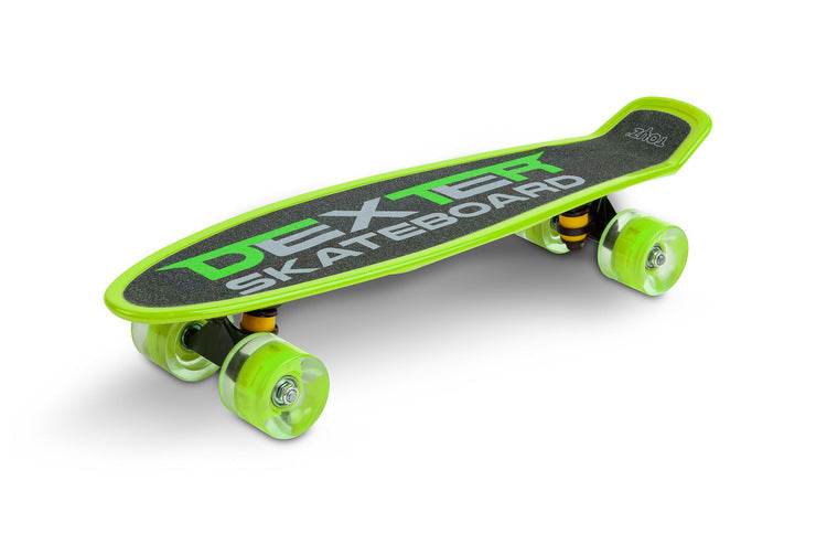 Скейтборд Dexter Green + Каска И Протектори Caretero Toyz