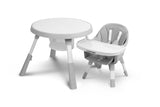 Стол За Хранене Velmo 3В1 Grey Caretero --- BebeMama