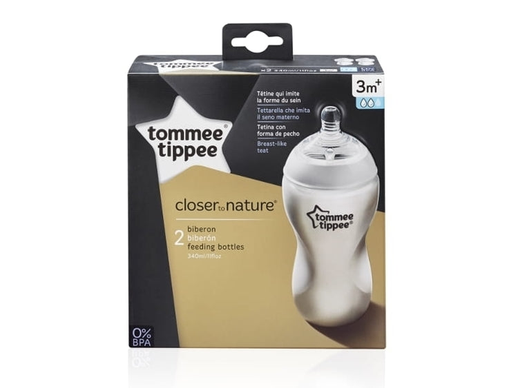 Шишета За Хранене 2 X 340 Мл. Tommee Tippee --- BebeMama