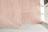 Спално Бельо От Муселин Dusty Rose 100X135 См --- BebeMama
