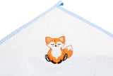 Хавлия За Баня 100X100 Син Fox --- BebeMama