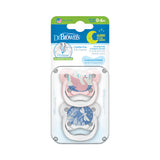 Залъгалка Светеща В Тъмното Butterfly Shield - Етап 1 - 2 Броя Розова --- BebeMama