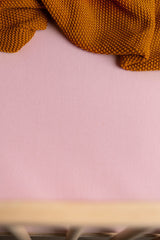 Чаршаф Джърси Deluxe Pink 120X60 --- BebeMama