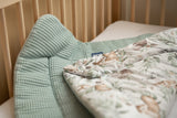 Пелена Waffle - Deers Mint 75Х75 --- BebeMama