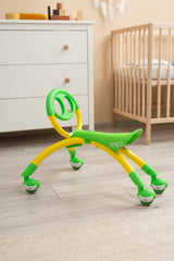 Количка за яздене Beetle 2В1 Тип Бръмбър Зелен Caretero Toyz --- BebeMama