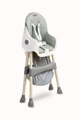 Столче За Хранене Bill 2В1 Grey Caretero --- BebeMama