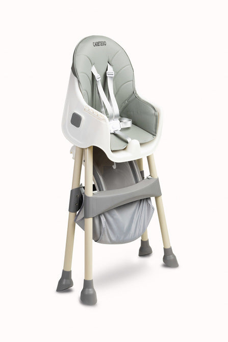 Столче За Хранене Bill 2В1 Grey Caretero --- BebeMama