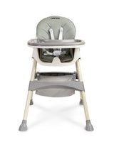 Столче За Хранене Bill 2В1 Grey Caretero --- BebeMama