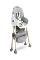 Столче За Хранене Bill 2В1 Grey Caretero --- BebeMama