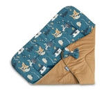 Пелена Bears Caramel 75X75 --- BebeMama