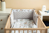 Обиколник За Легло Deers Grey Plush Karo --- BebeMama