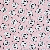 Бамбукова Пелена 75X75 Panda Pink --- BebeMama