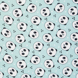 Бамбукова Пелена 30X30 Panda Mint --- BebeMama