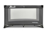 Сгъваема Кошара За Пътуване 1 Ниво Basic Graphite Caretero --- BebeMama