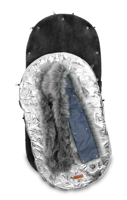 Чувалче Aspen Romper -Сиво --- BebeMama