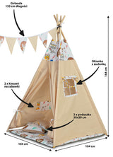 Типи Палатка Apache Beige Caretero Toyz --- BebeMama