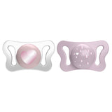 Силиконова Залъгалка Physio Micro 0-2 Pink 2 Бр. --- BebeMama