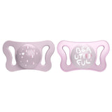 Силиконова Залъгалка Physio Micro 0-2 Pink 2 Бр. --- BebeMama