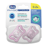 Силиконова Залъгалка Physio Micro 0-2 Pink 2 Бр. --- BebeMama