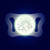 Залъгалка Physio Micro Glowing Silicone 0-2 - 2 Бр. --- BebeMama