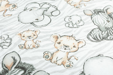 Пелена Minky - Сафари 75X75 -  -  - BebeMama