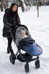 Чувалче Aspen Romper -Сиво --- BebeMama