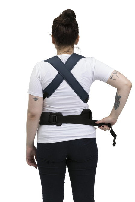 Кенгуру Skin Fit Carrier Blue Passion --- BebeMama